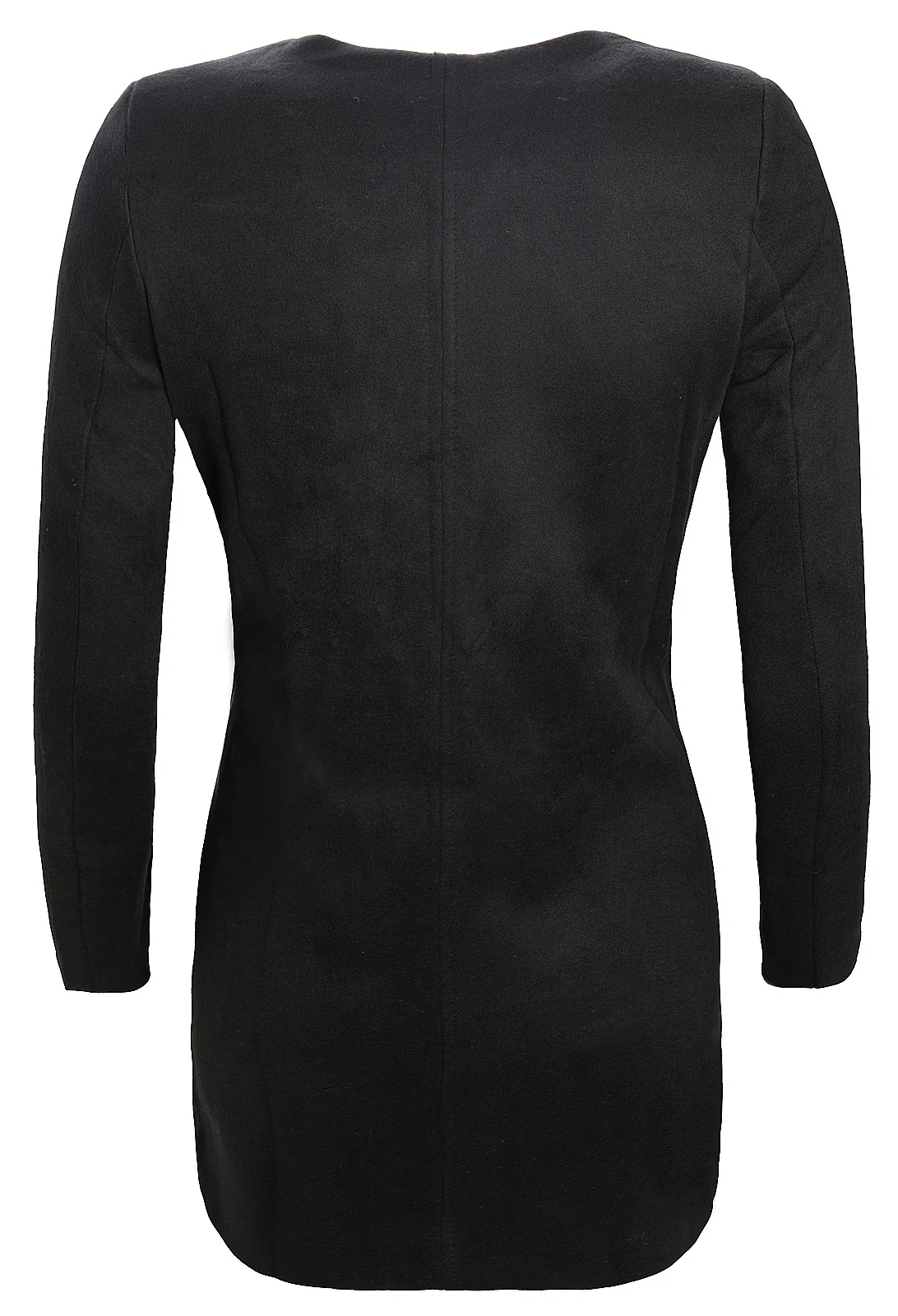 Damen Mantel Übergangsjacke Rundhalsausschnitt D-131 - Image 6