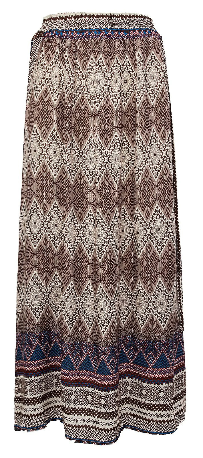 Damen Maxirock leichter langer Sommerrock Damenrock D-328 - Image 2