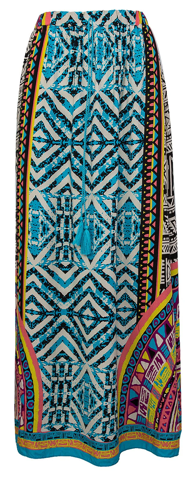 Damen Maxirock leichter langer Sommerrock Damenrock D-328 - Image 9
