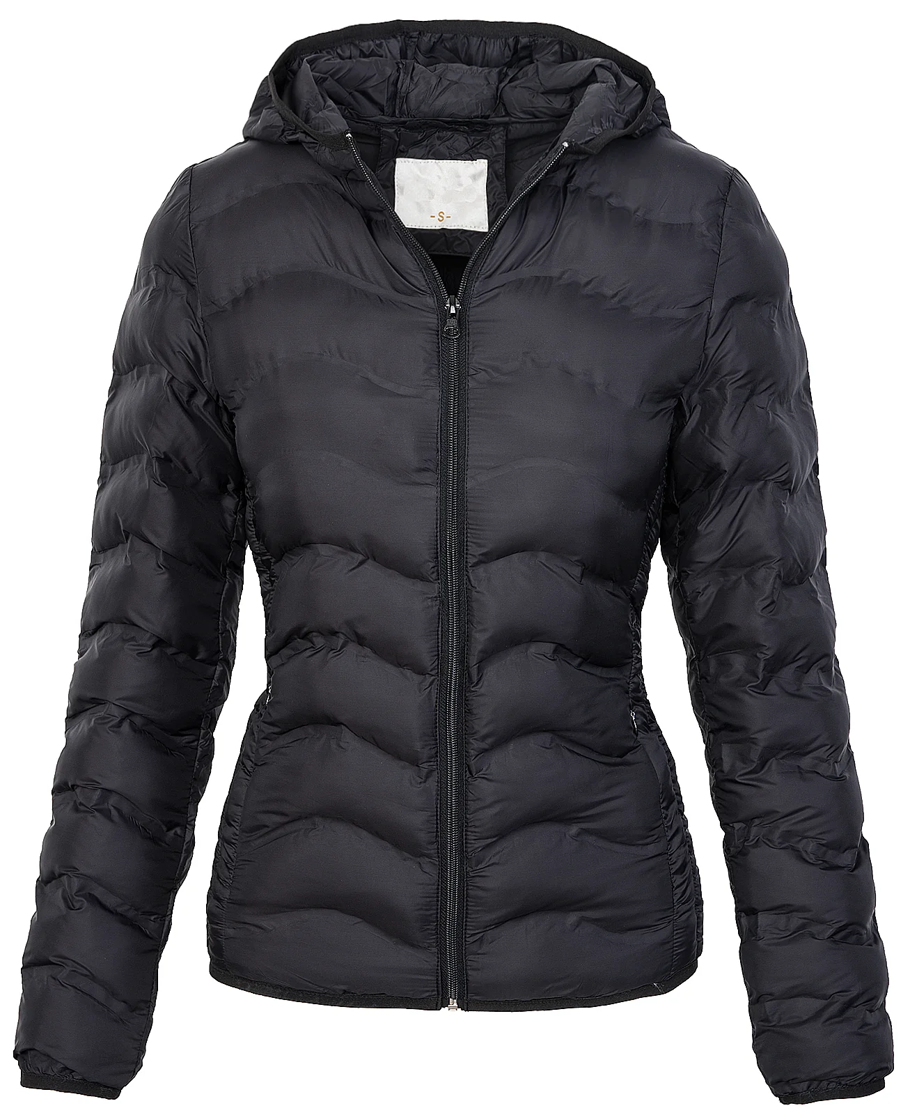 Damen Steppjacke mit Kapuze D-207