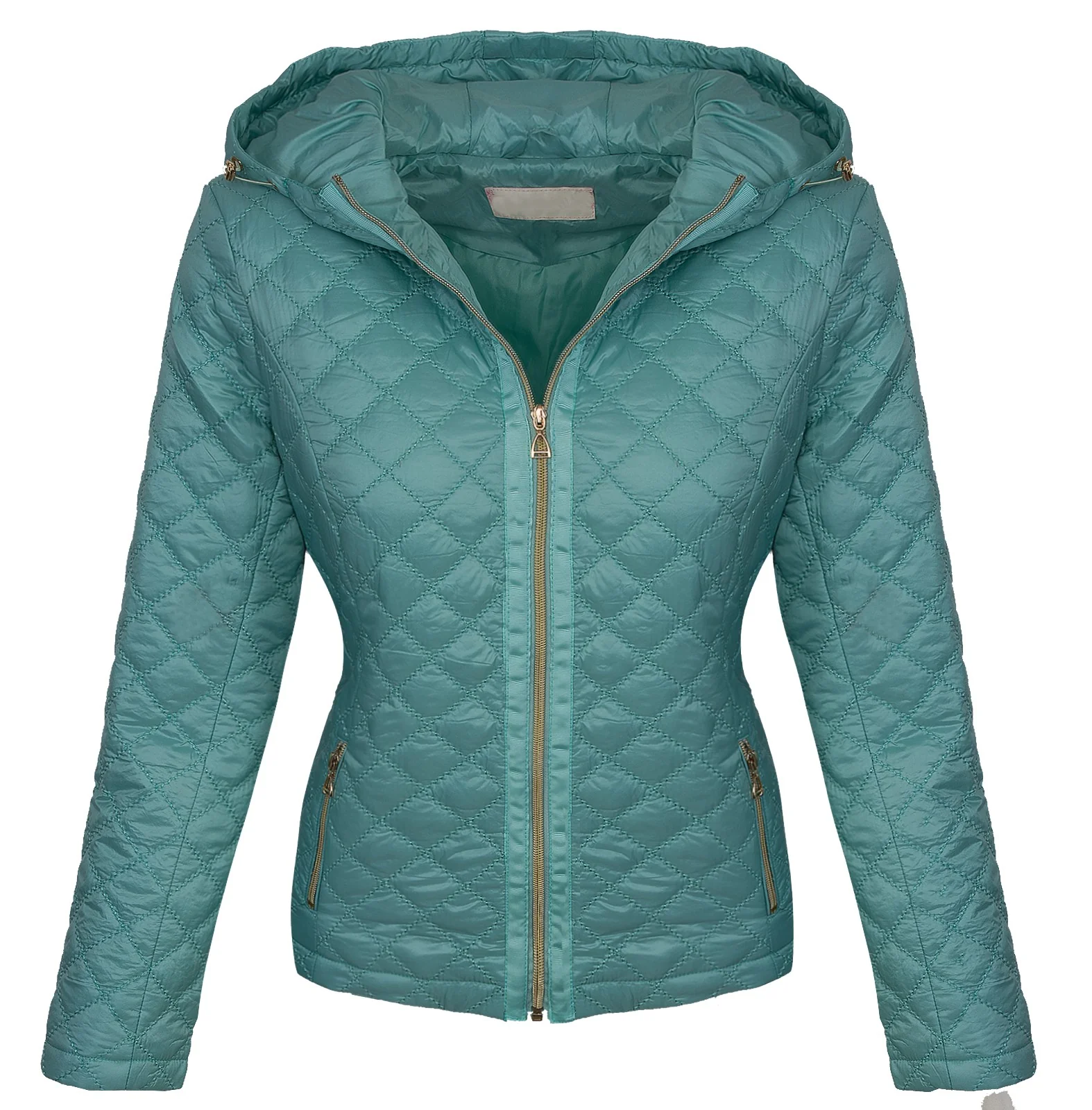 Damen Steppjacke mit Kapuze D-383 - Image 7
