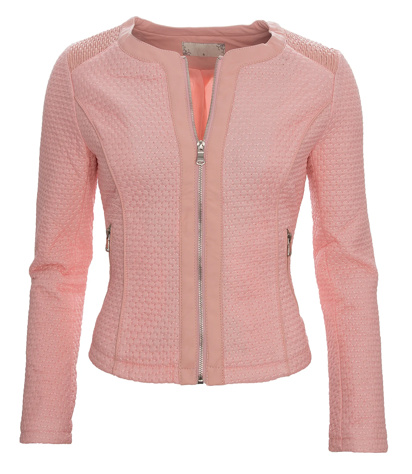 Damen Steppjacke mit Rundhalsausschnitt D-28 - Image 2