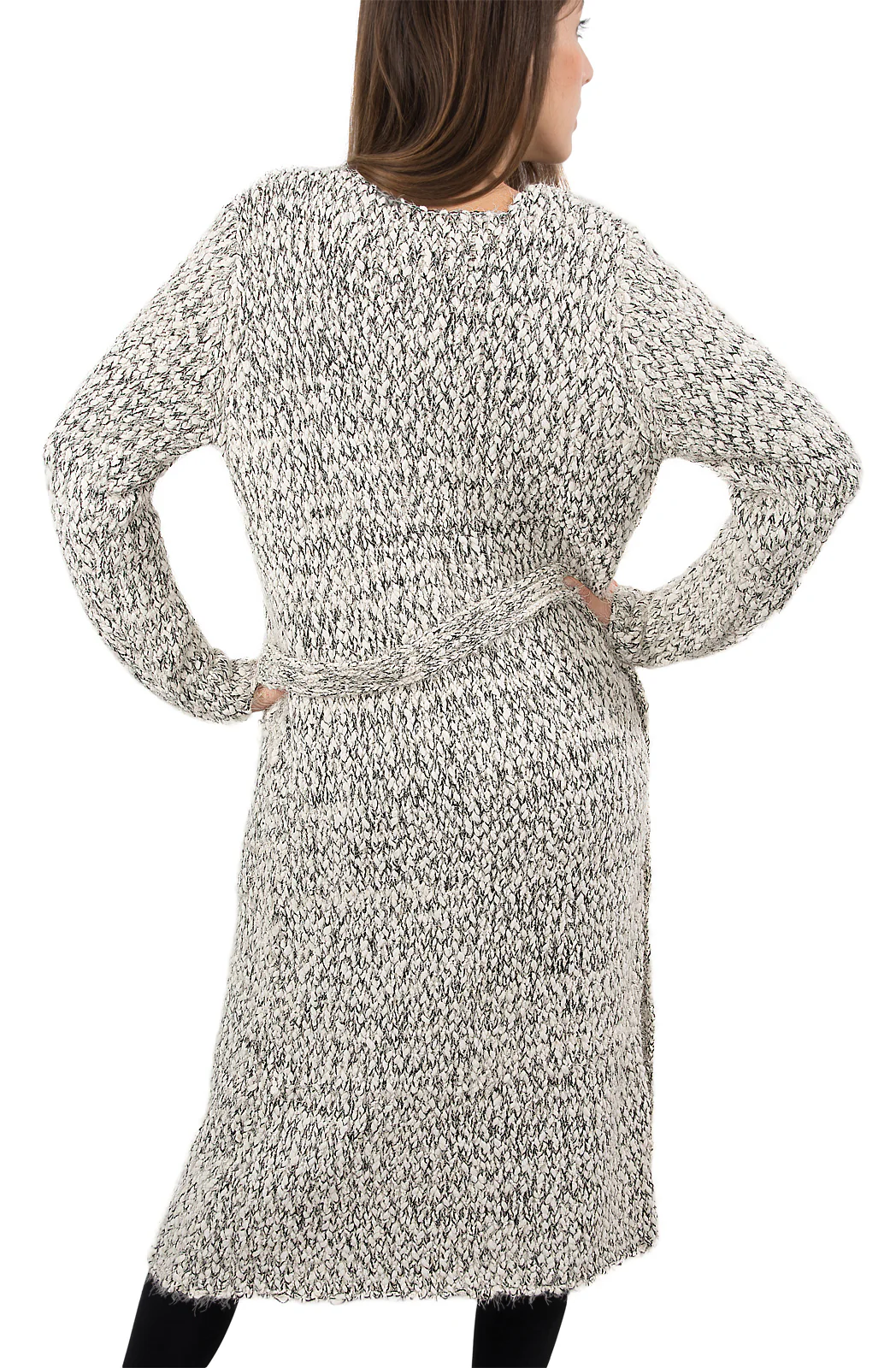 Damen Strickjacke Pullover lange One Size D-142 - Image 3