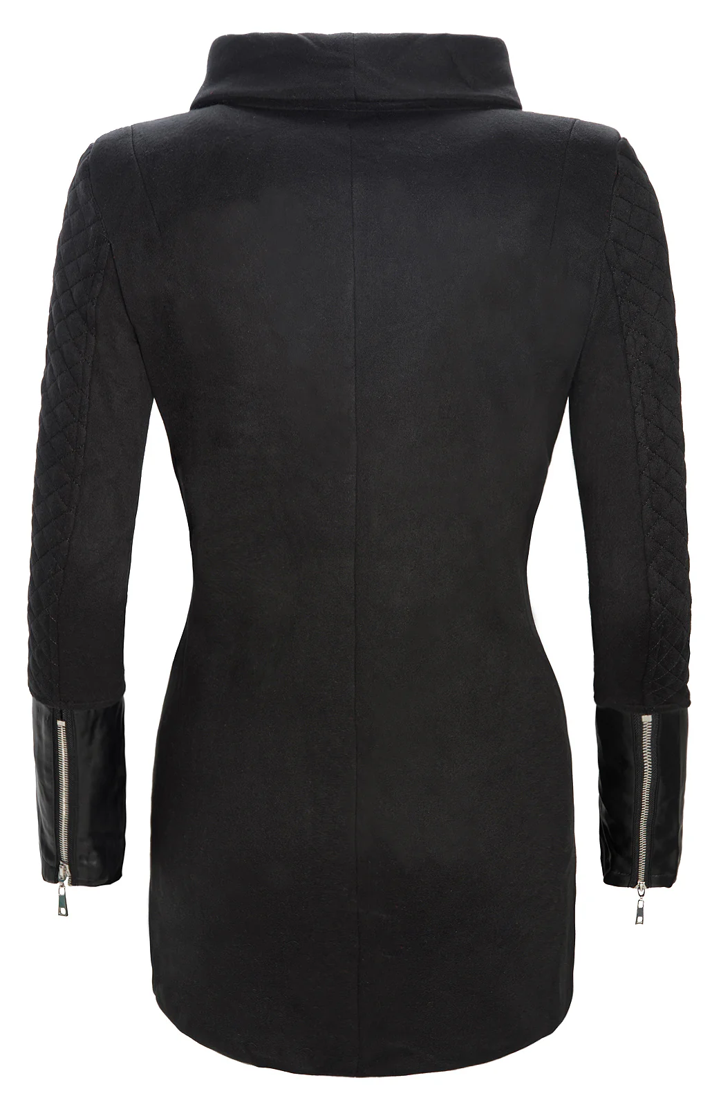Damen Übergangsjacke Mantel mit Stehkragen D-125 - Image 7