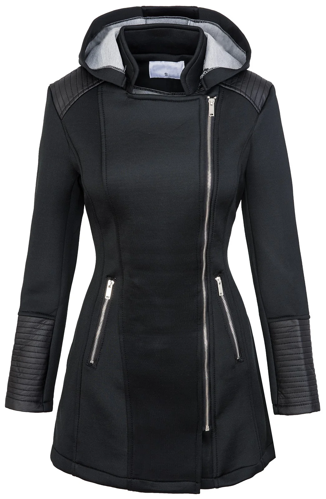 Damen Übergangsjacke mit Kapuze D-248 - Image 7