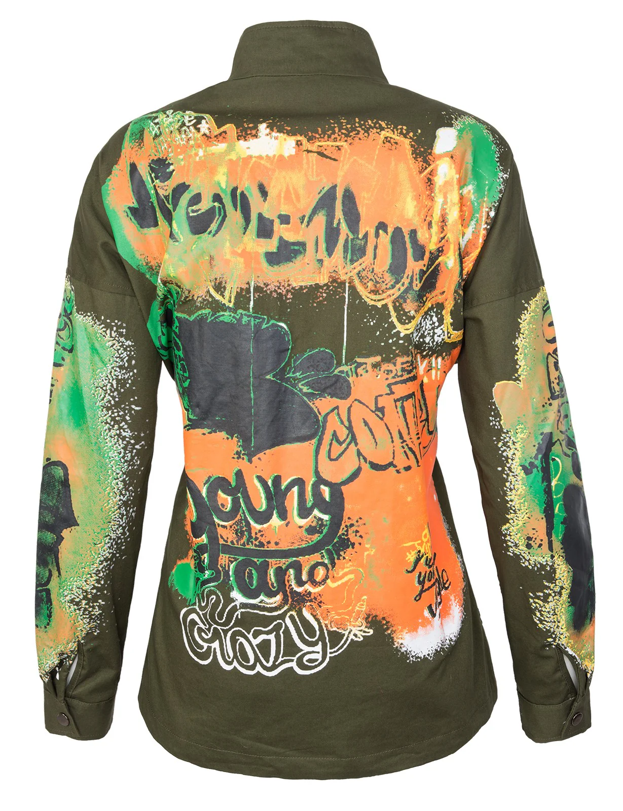 Damen Übergangsjacke mit Print D-291 - Image 3