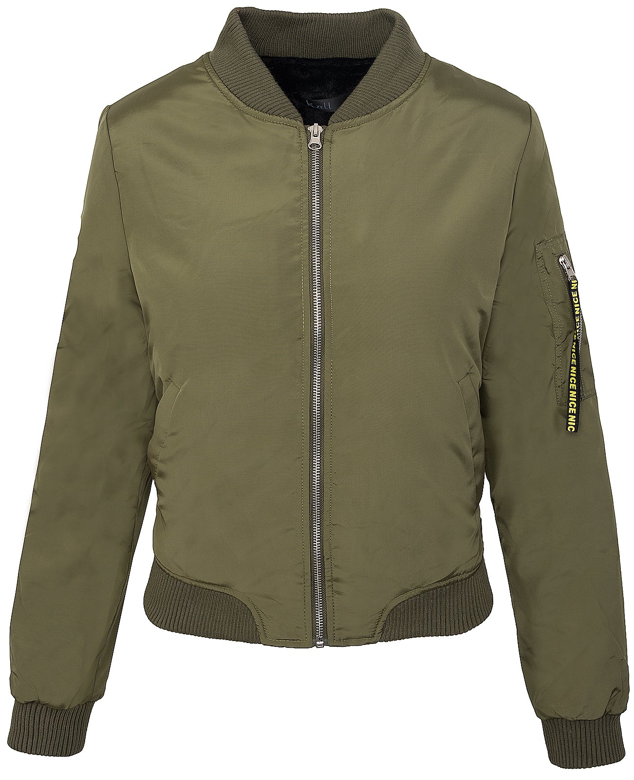 Damen Winter Bomberjacke Gefüttert D-194 - Image 3