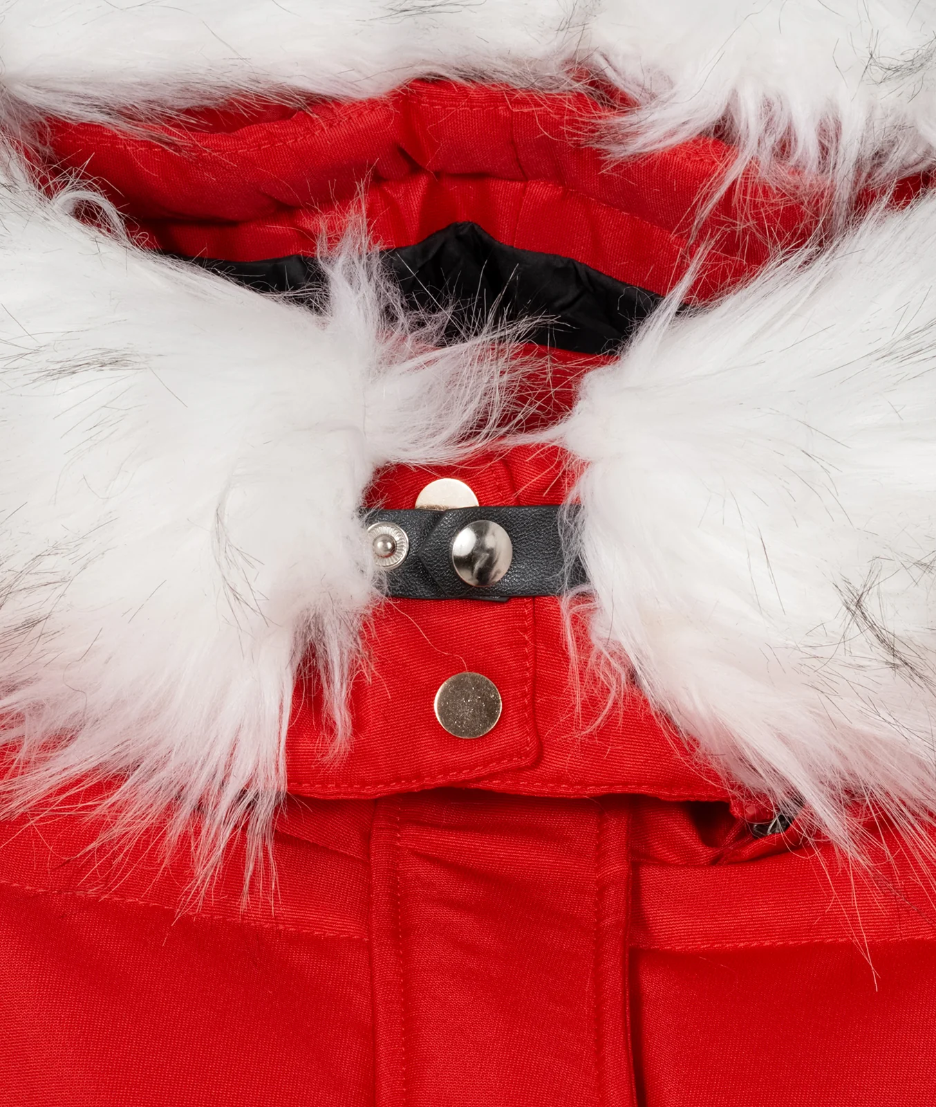 Damen Winter Jacke mit Kunstfellkragen D-452 - Image 4