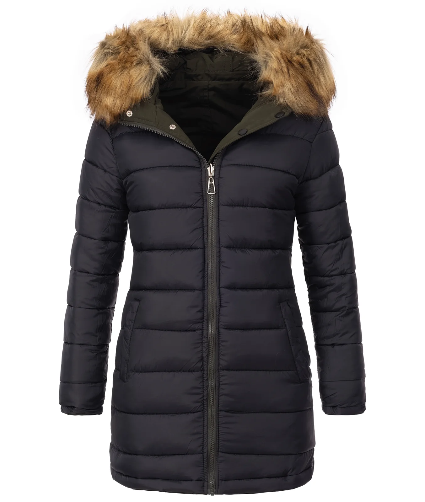 Damen Winter Jacke Wende-Steppjacke D-428 - Image 13