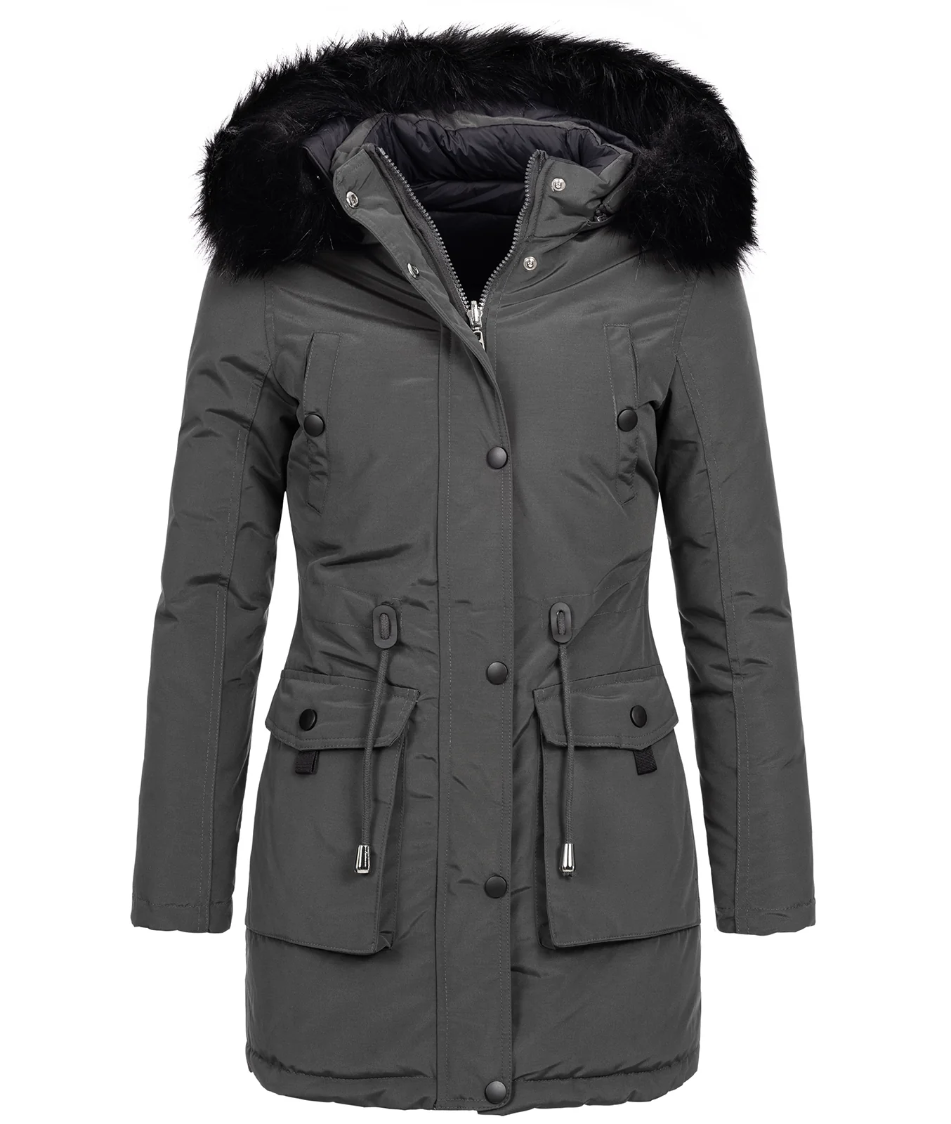 Damen Winter Jacke Wende-Steppjacke D-428 - Image 2