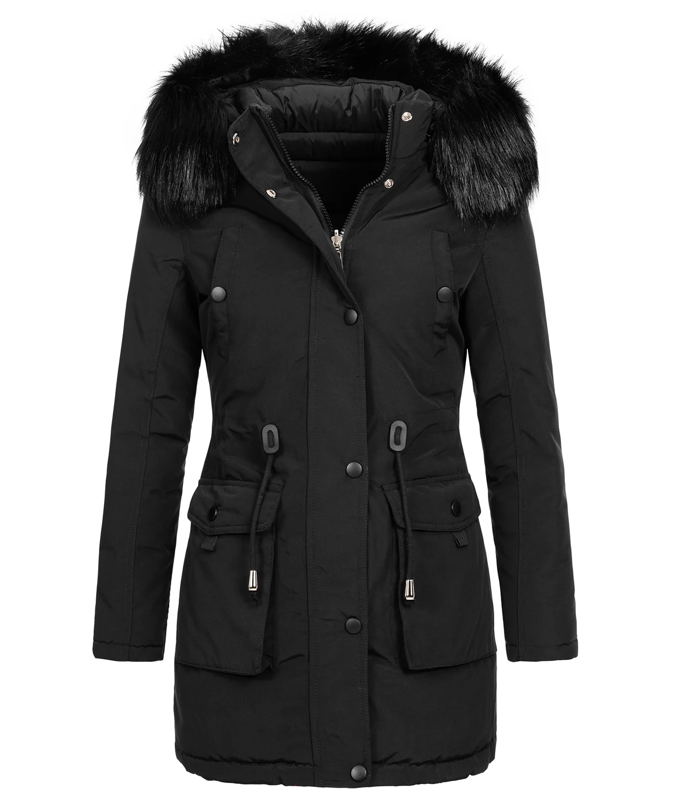 Damen Winter Jacke Wende-Steppjacke D-428 - Image 6