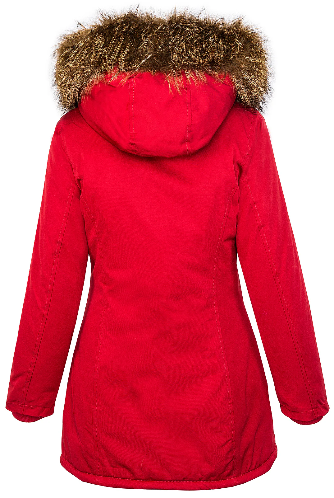 Damen Winterjacke Parka Echtfell Kapuze D-204 - Image 8