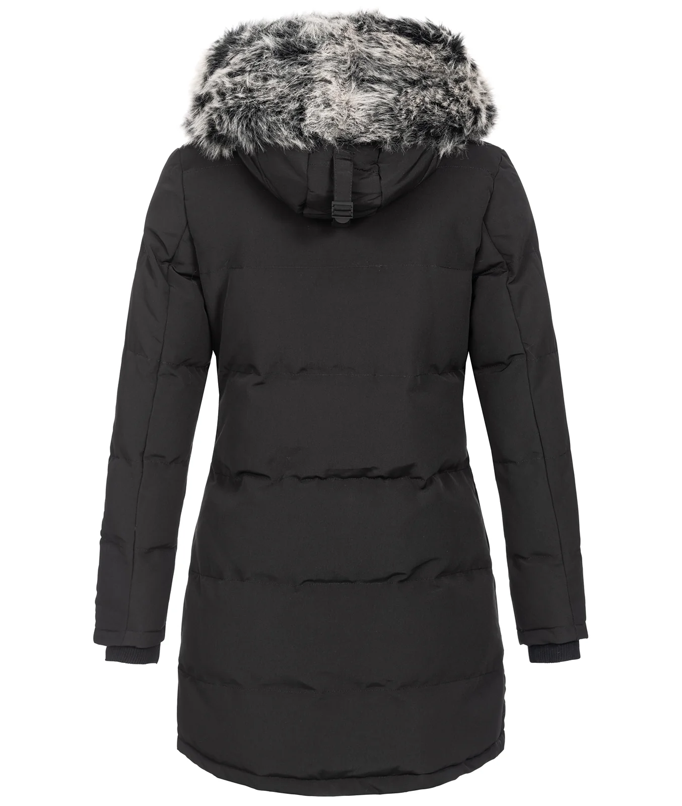 Damen Winterjacke Parka mit Kunstfellkragen D-429 - Image 27