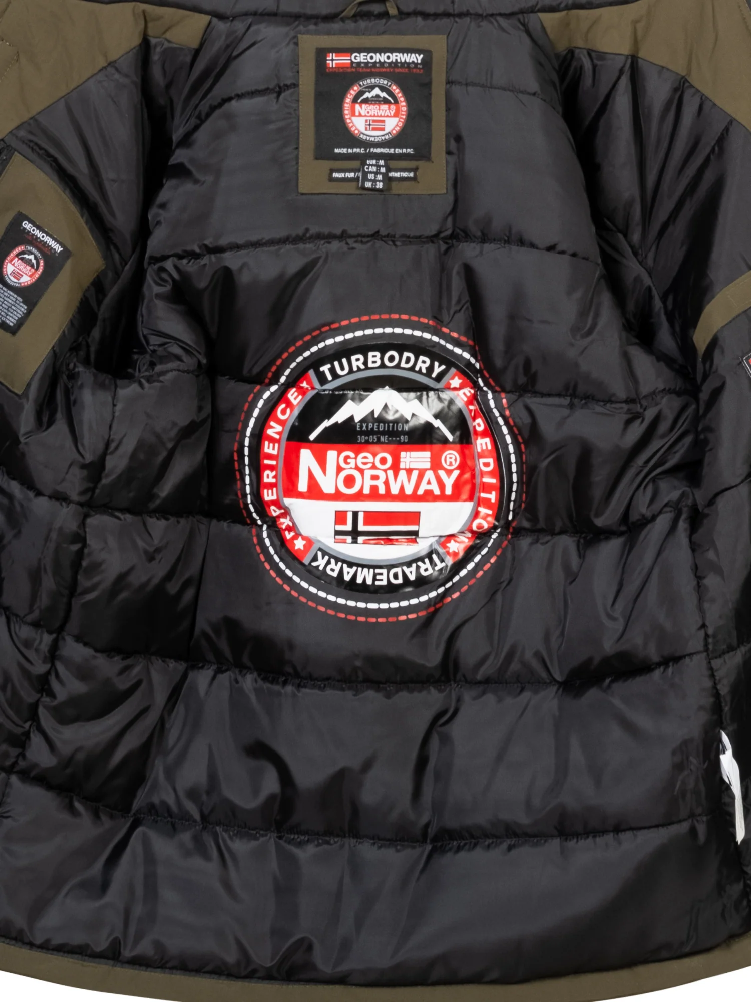 Geographical Herren Jacke Parka H-363 - Image 7