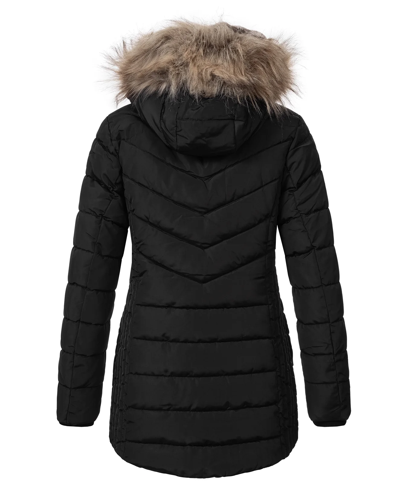 Geographical Norway Damen Winter Jacke mit Kunstfellkragen D-456 - Image 10