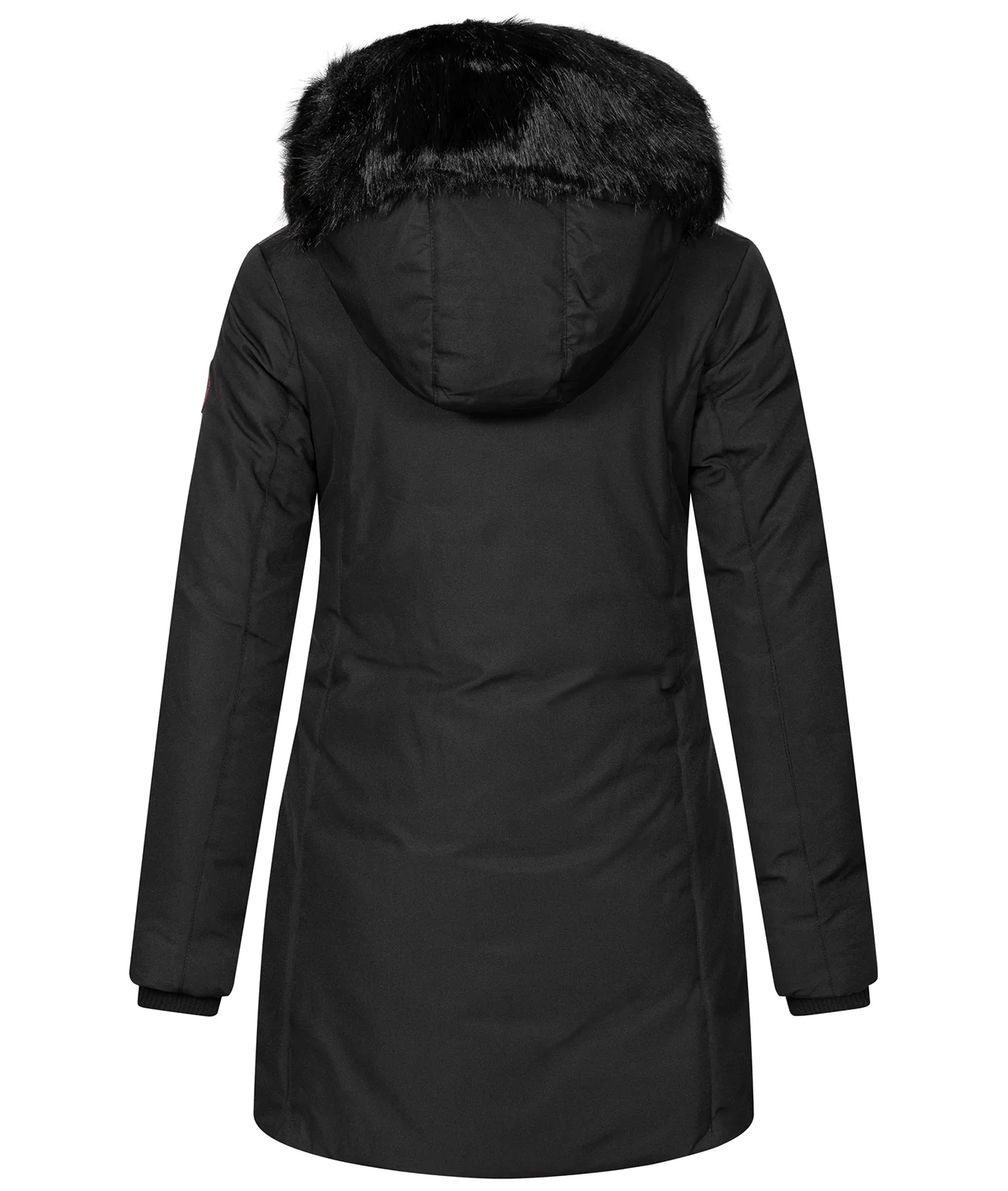 Geographical Norway Damen Winter Mantel mit Kunstfellkragen D-450 - Image 14