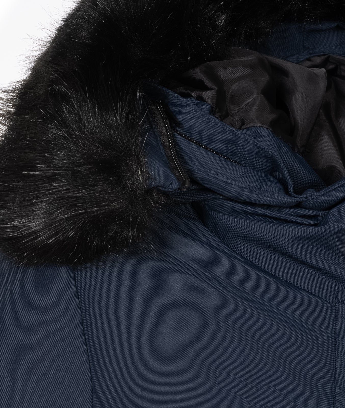 Geographical Norway Damen Winter Mantel mit Kunstfellkragen D-450 - Image 7