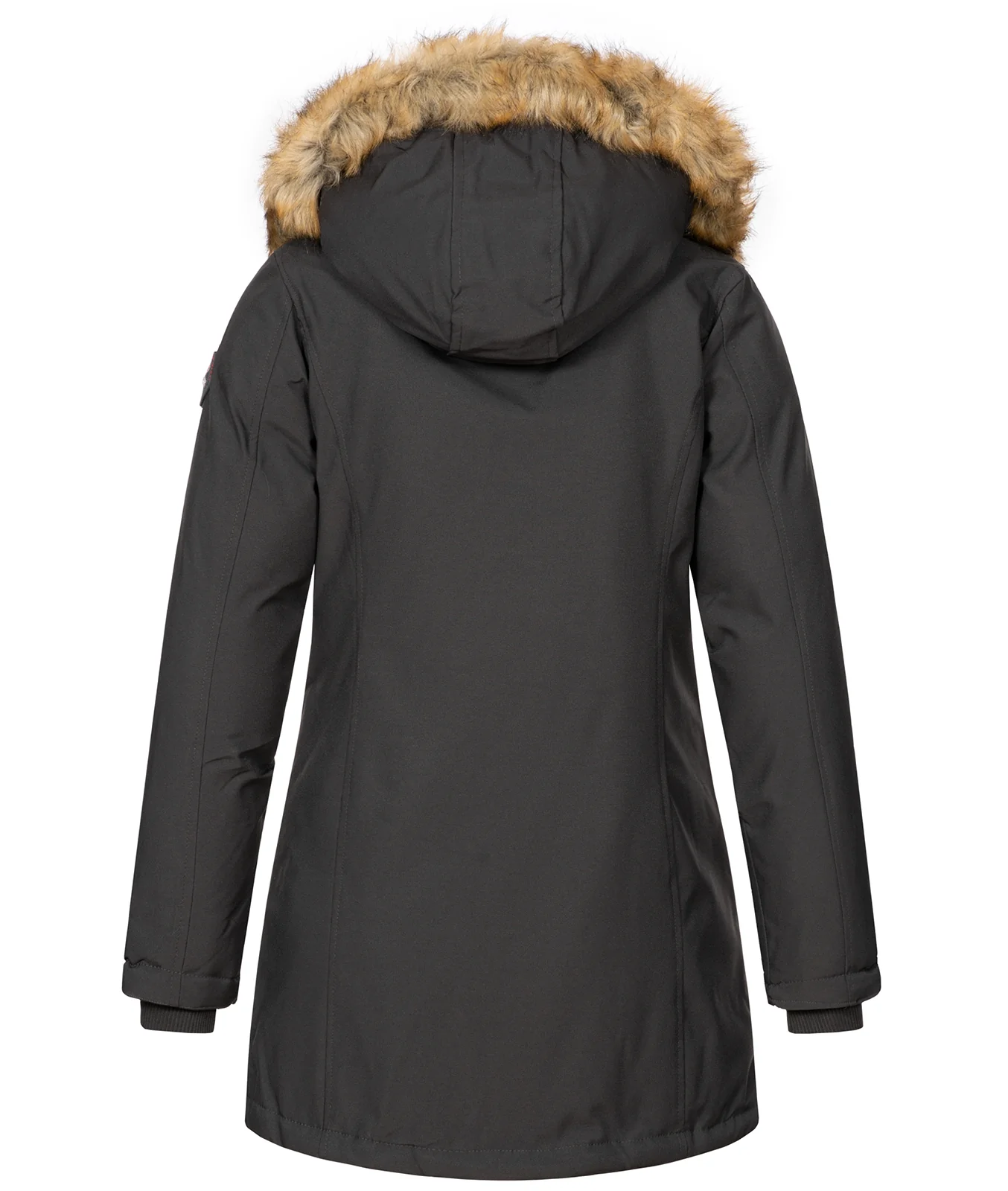 Geographical Norway Damen Winter Mantel mit Kunstfellkragen D-451 - Image 9