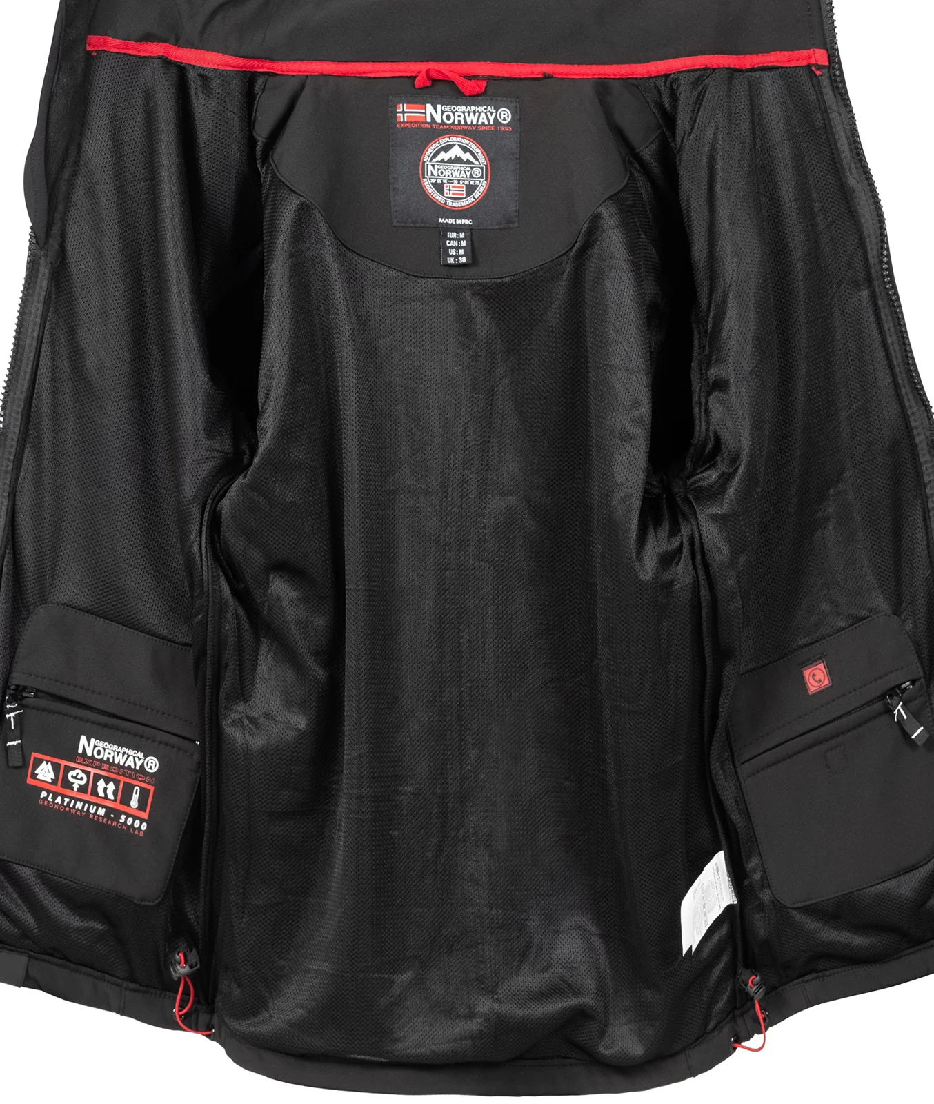 Geographical Norway Herren Softshell Jacke mit Kapuze H-266 - Image 11
