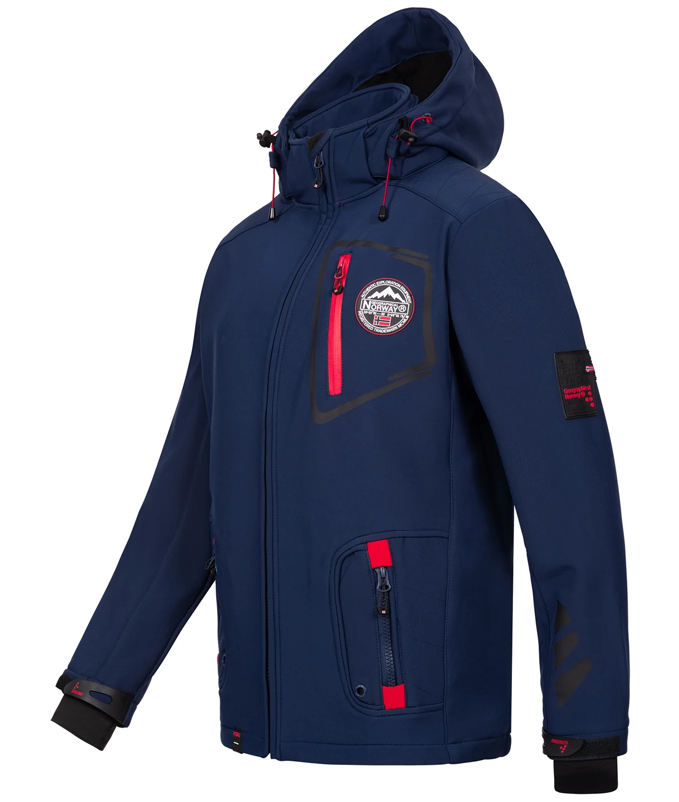 Geographical Norway Herren Softshell Jacke mit Kapuze H-266 - Image 16