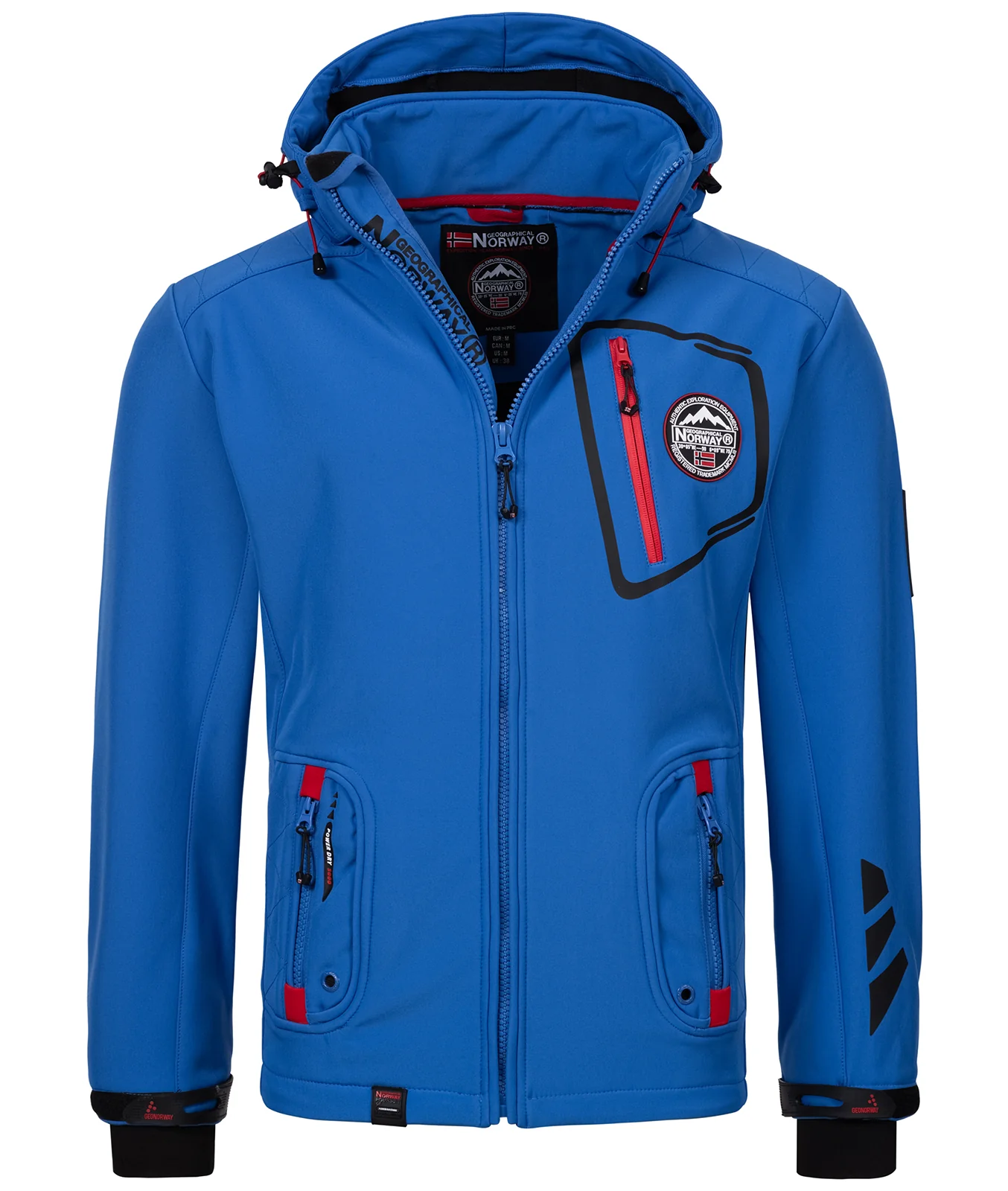 Geographical Norway Herren Softshell Jacke mit Kapuze H-266 - Image 18