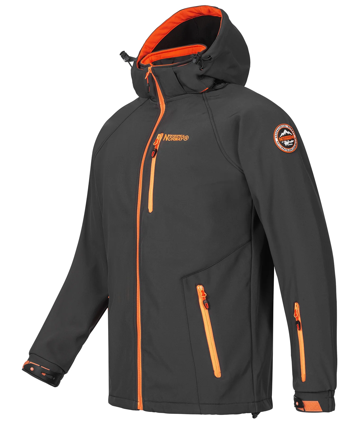 Geographical Norway Herren Softshell Jacke mit Kapuze H-267 - Image 16
