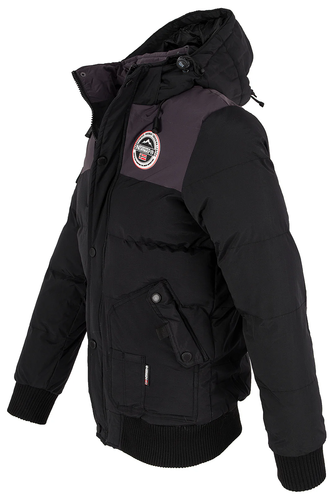Geographical Norway Herren Stepp Winter Jacke Kapuze H-225 - Image 2