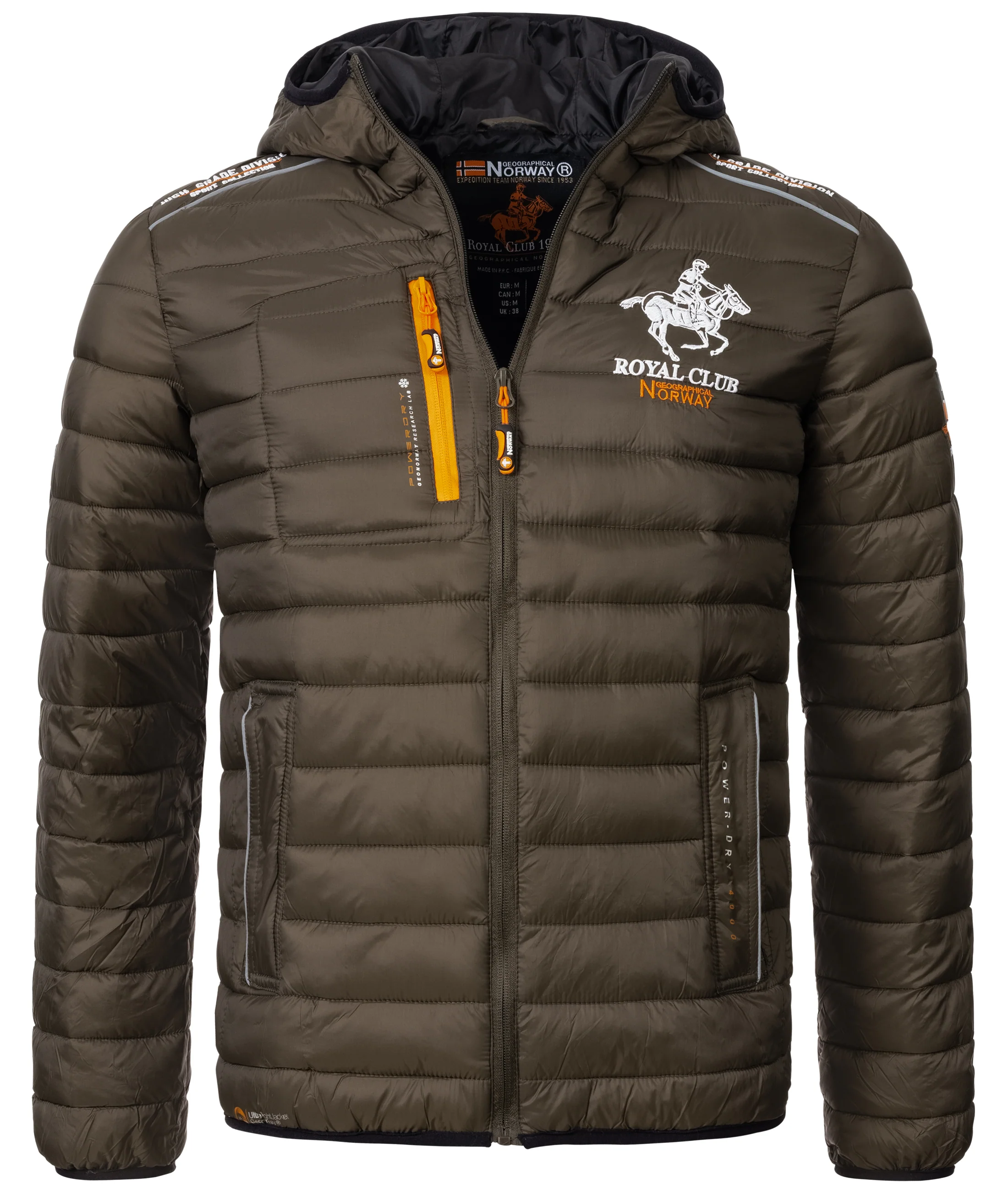 Geographical Norway Herren Steppjacke mit Kapuze H-262 - Image 17