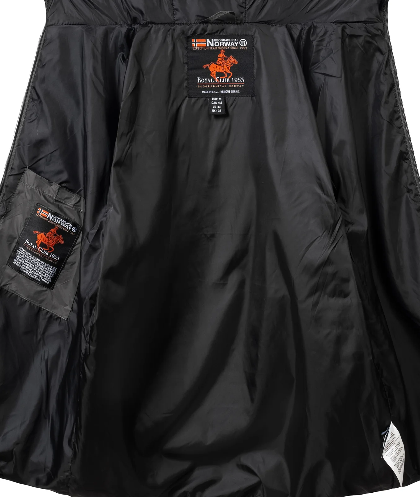 Geographical Norway Herren Steppjacke mit Kapuze H-262 - Image 7
