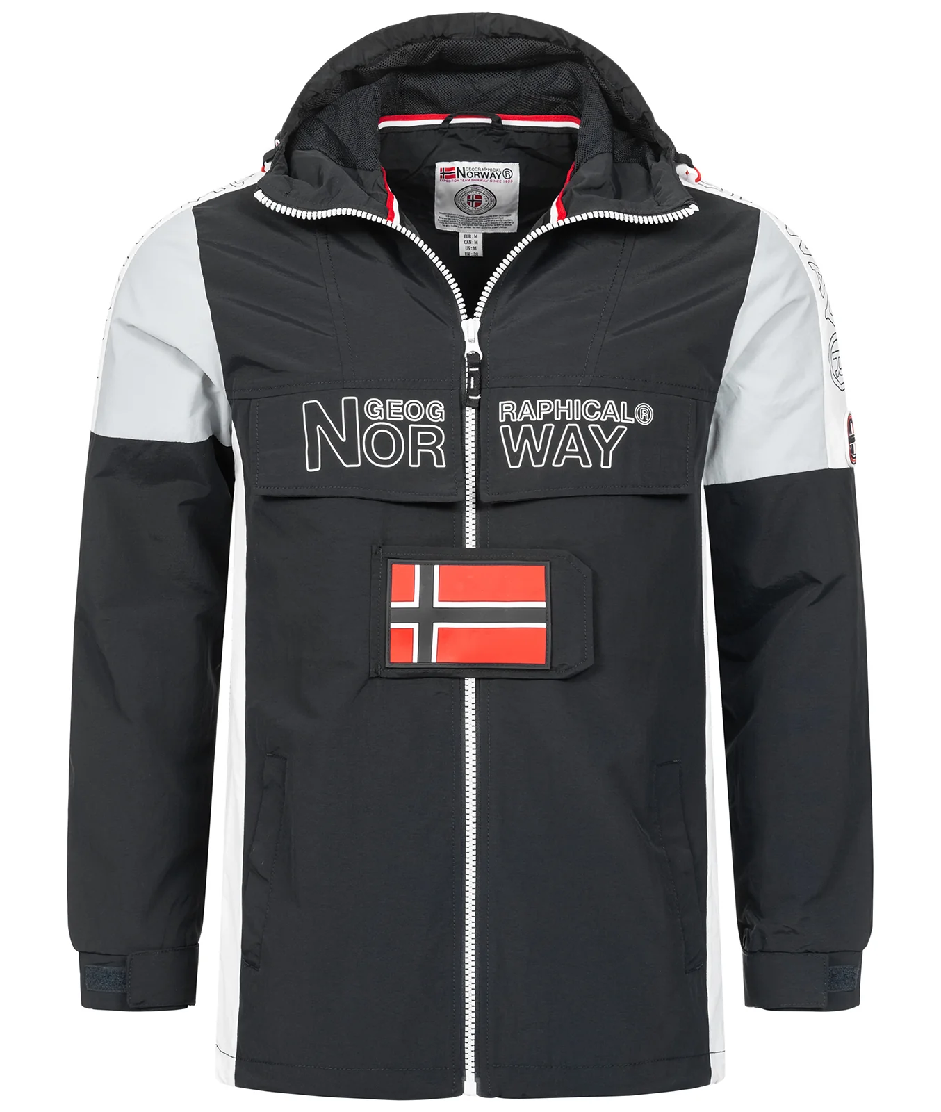 Geographical Norway Herren Windbreaker mit Kapuze H-281 - Image 11