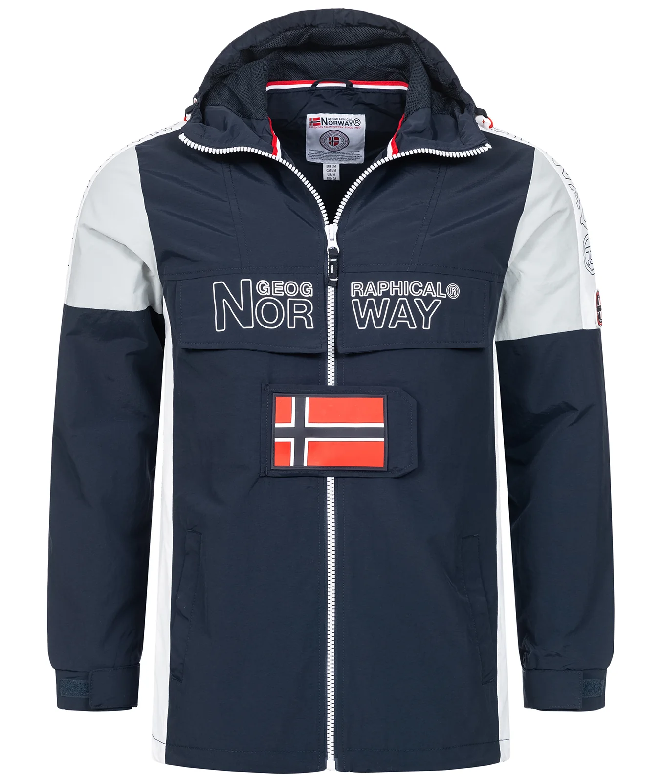 Geographical Norway Herren Windbreaker mit Kapuze H-281 - Image 12