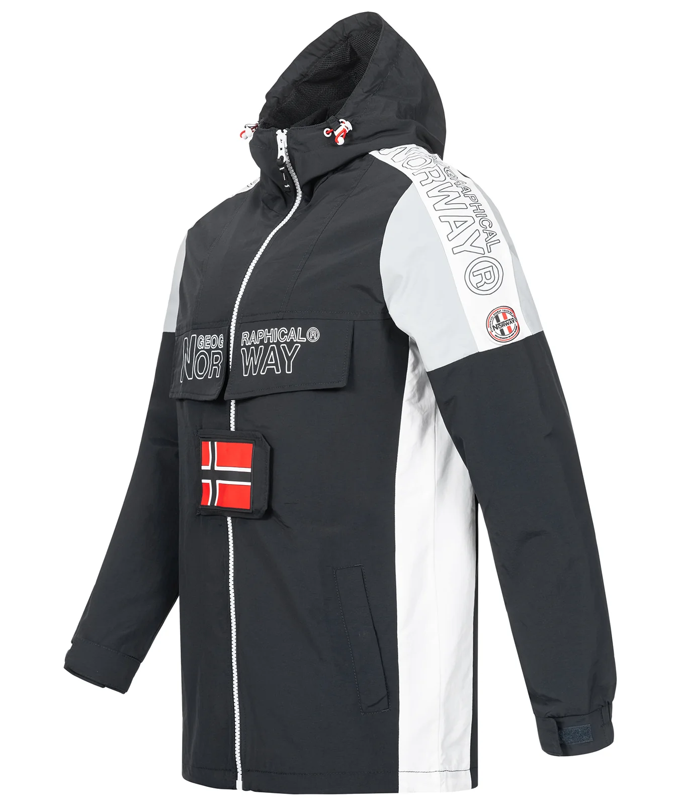 Geographical Norway Herren Windbreaker mit Kapuze H-281 - Image 13
