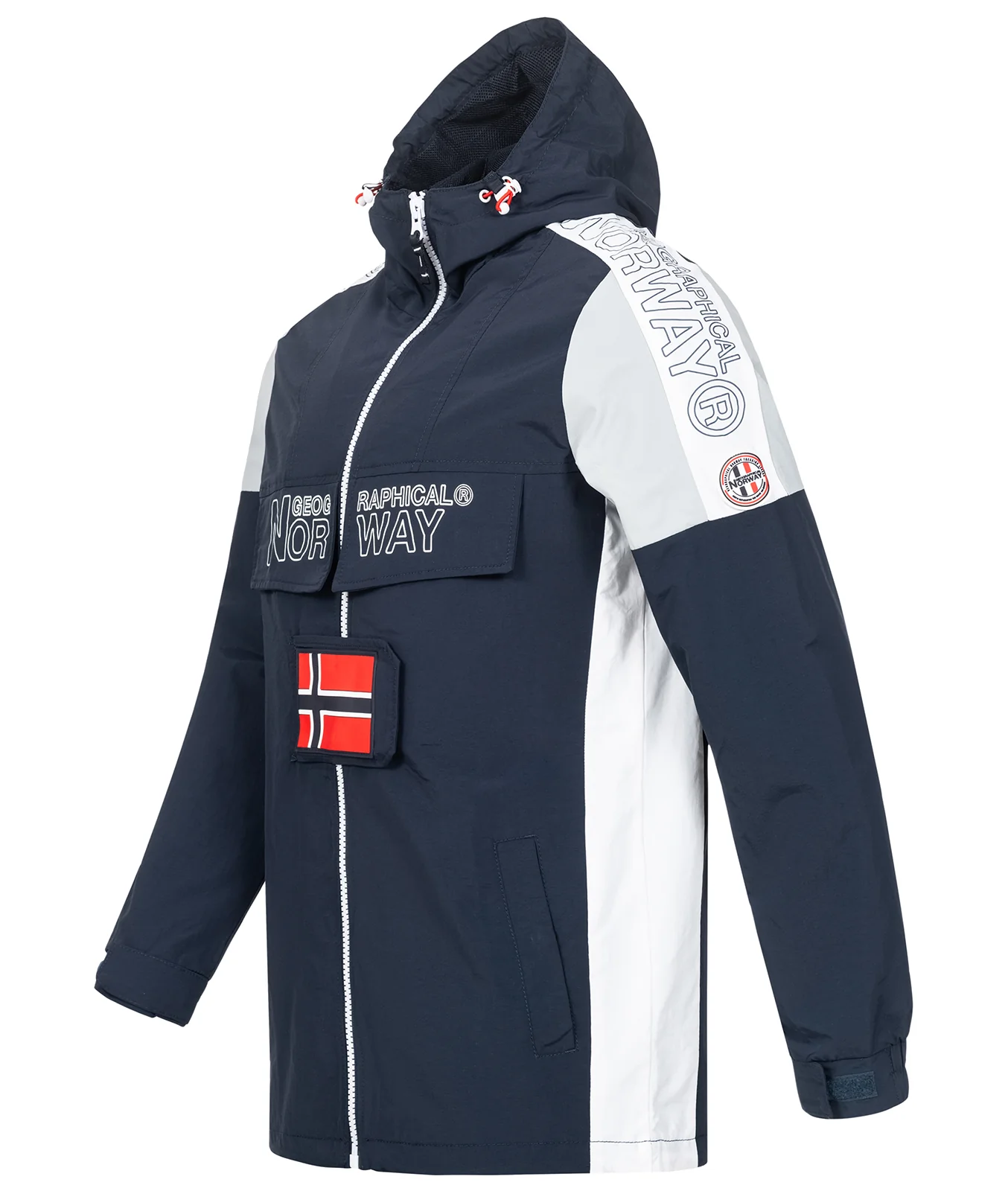 Geographical Norway Herren Windbreaker mit Kapuze H-281 - Image 14