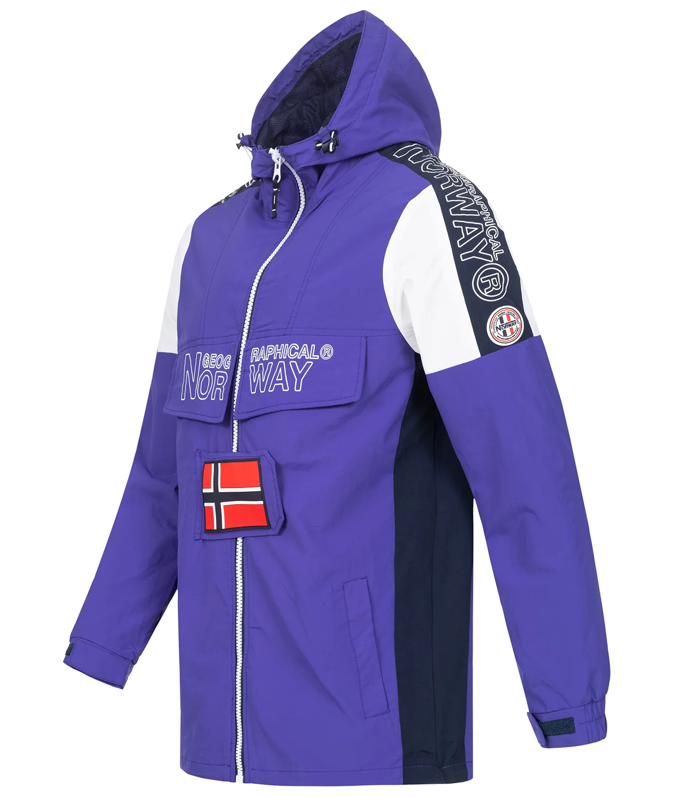 Geographical Norway Herren Windbreaker mit Kapuze H-281 - Image 2