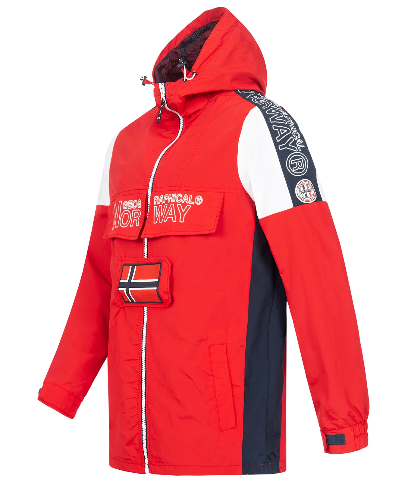 Geographical Norway Herren Windbreaker mit Kapuze H-281 - Image 6