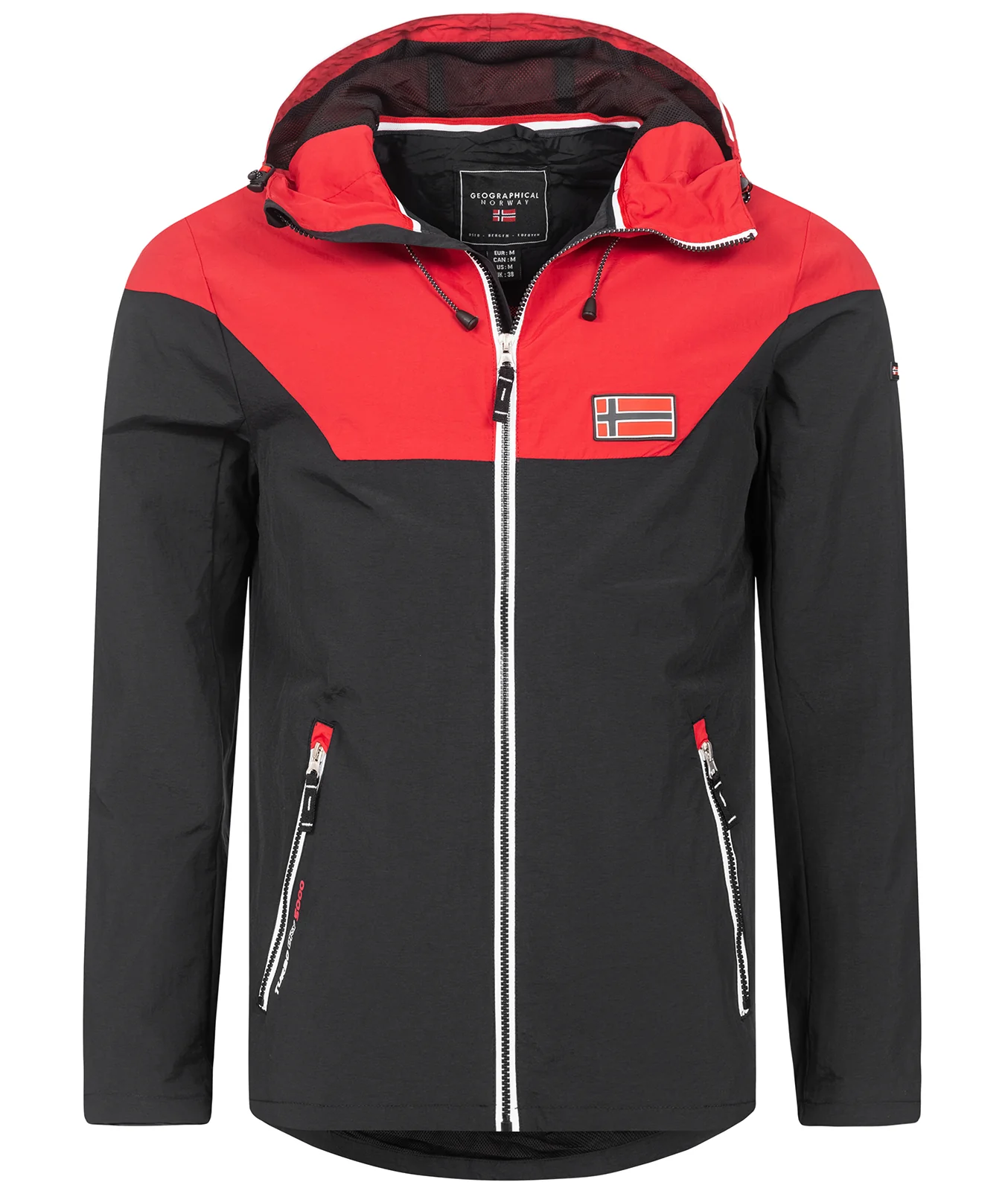 Geographical Norway Herren Windbreaker mit Kapuze H-282