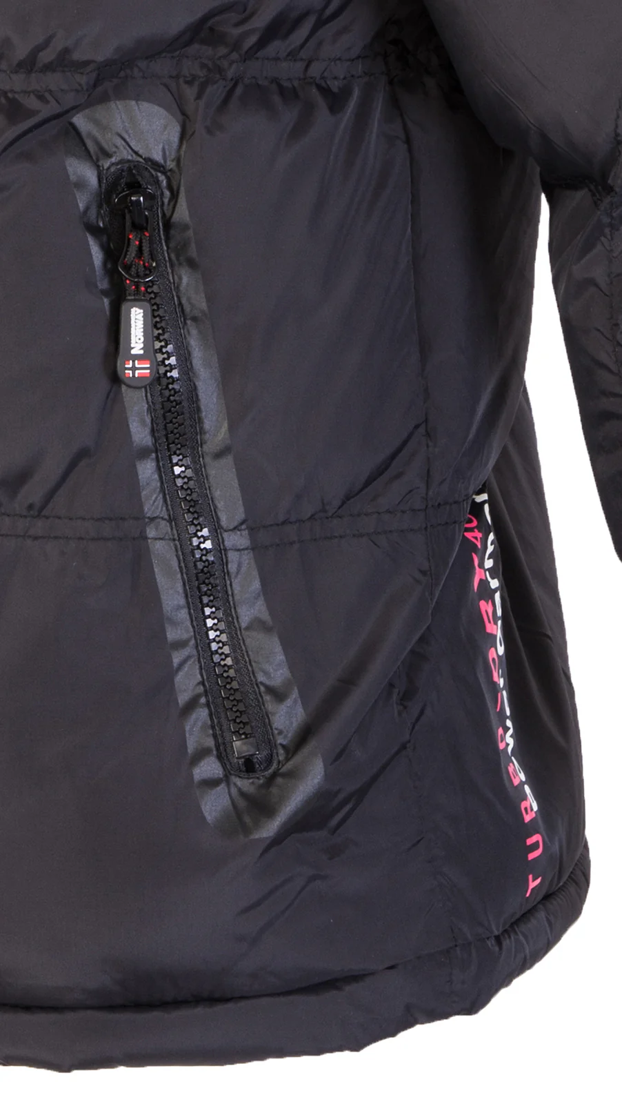 Geographical Norway Herren Winter Jacke Kunstfellkragen H-214 - Image 4