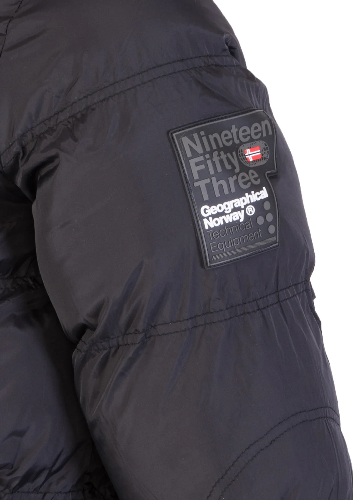 Geographical Norway Herren Winter Jacke Kunstfellkragen H-214 - Image 5