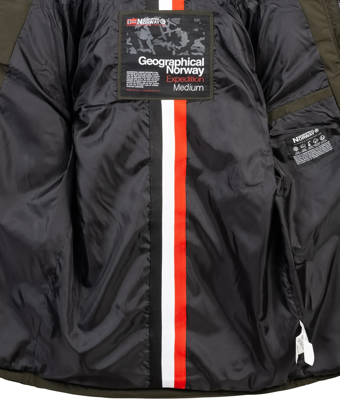 Geographical Norway Herren Winter Jacke mit Kapuze H-241 - Image 13