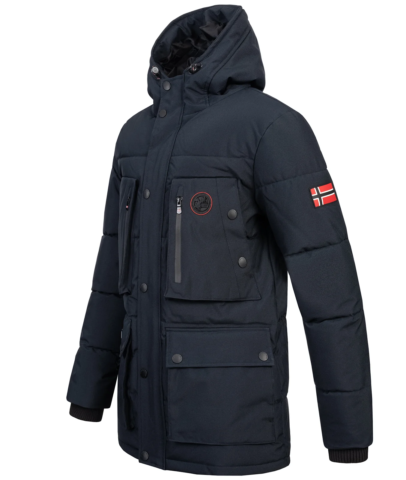 Geographical Norway Herren Winter Jacke mit Kapuze H-241 - Image 2