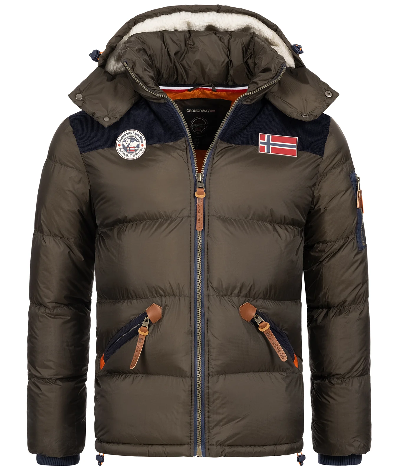 Geographical Norway Herren Winter Jacke mit Kapuze H-253 - Image 12