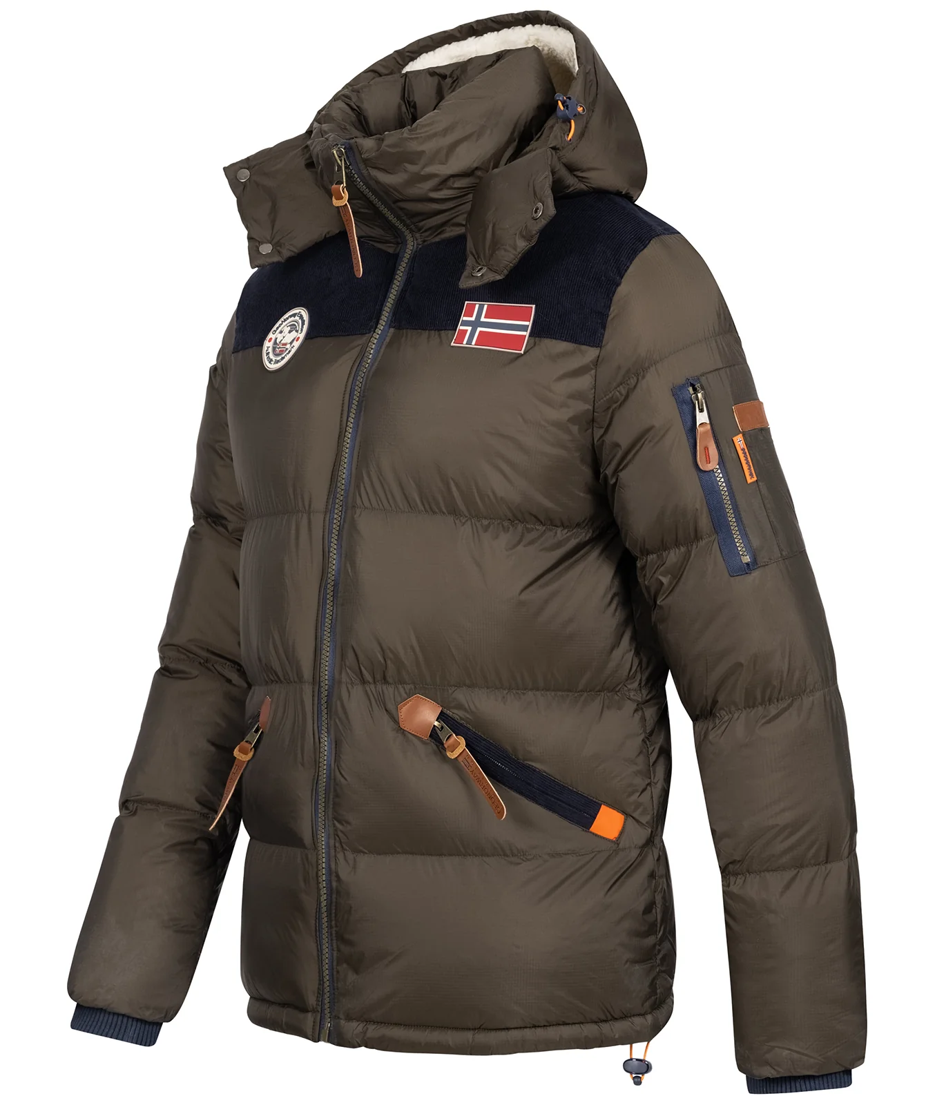 Geographical Norway Herren Winter Jacke mit Kapuze H-253 - Image 13