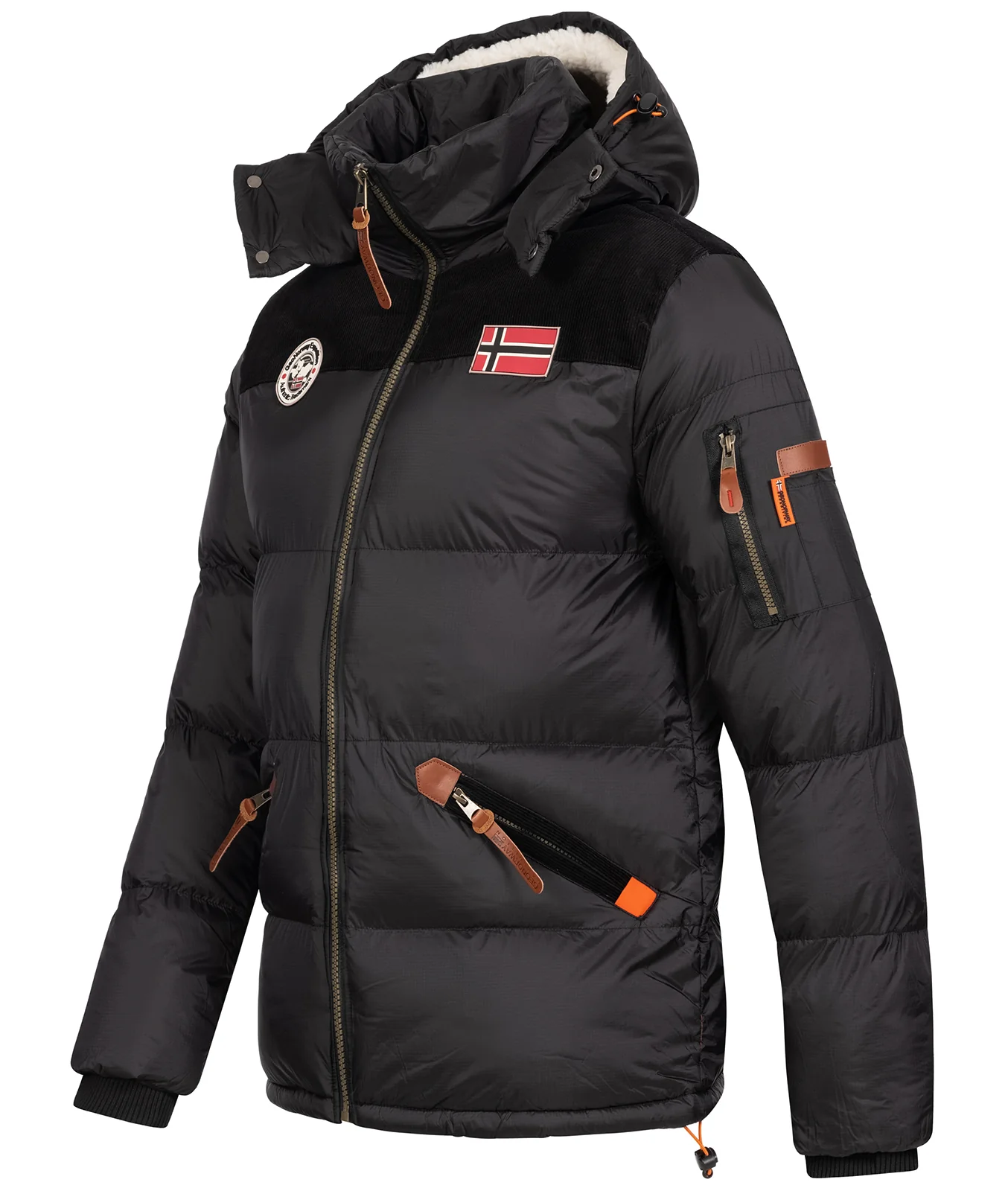 Geographical Norway Herren Winter Jacke mit Kapuze H-253 - Image 2