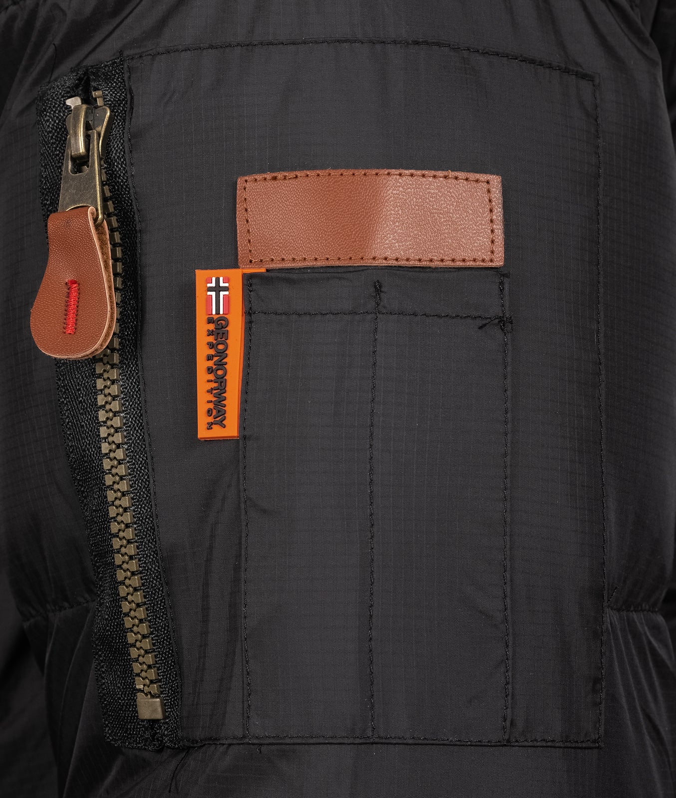 Geographical Norway Herren Winter Jacke mit Kapuze H-253 - Image 5