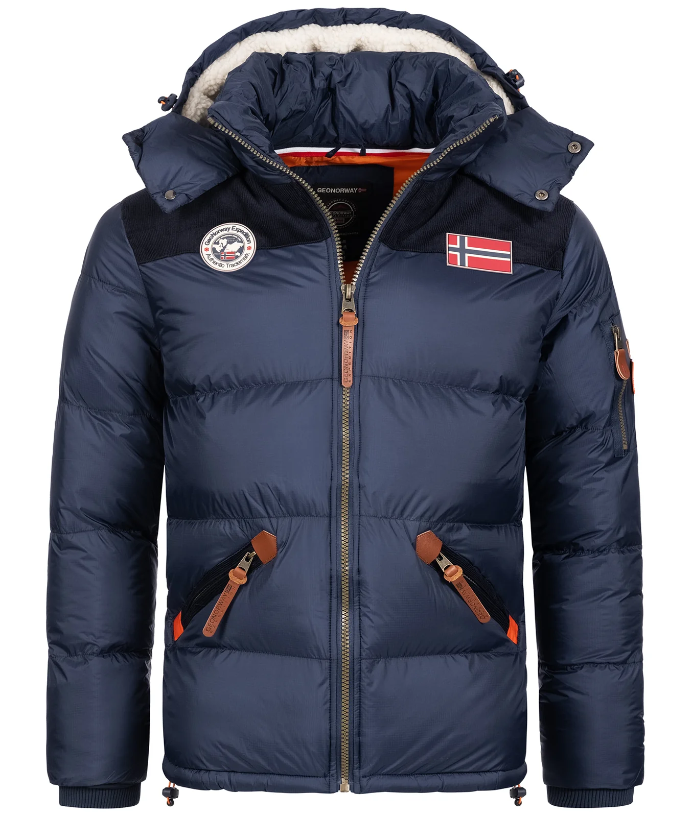Geographical Norway Herren Winter Jacke mit Kapuze H-253 - Image 9