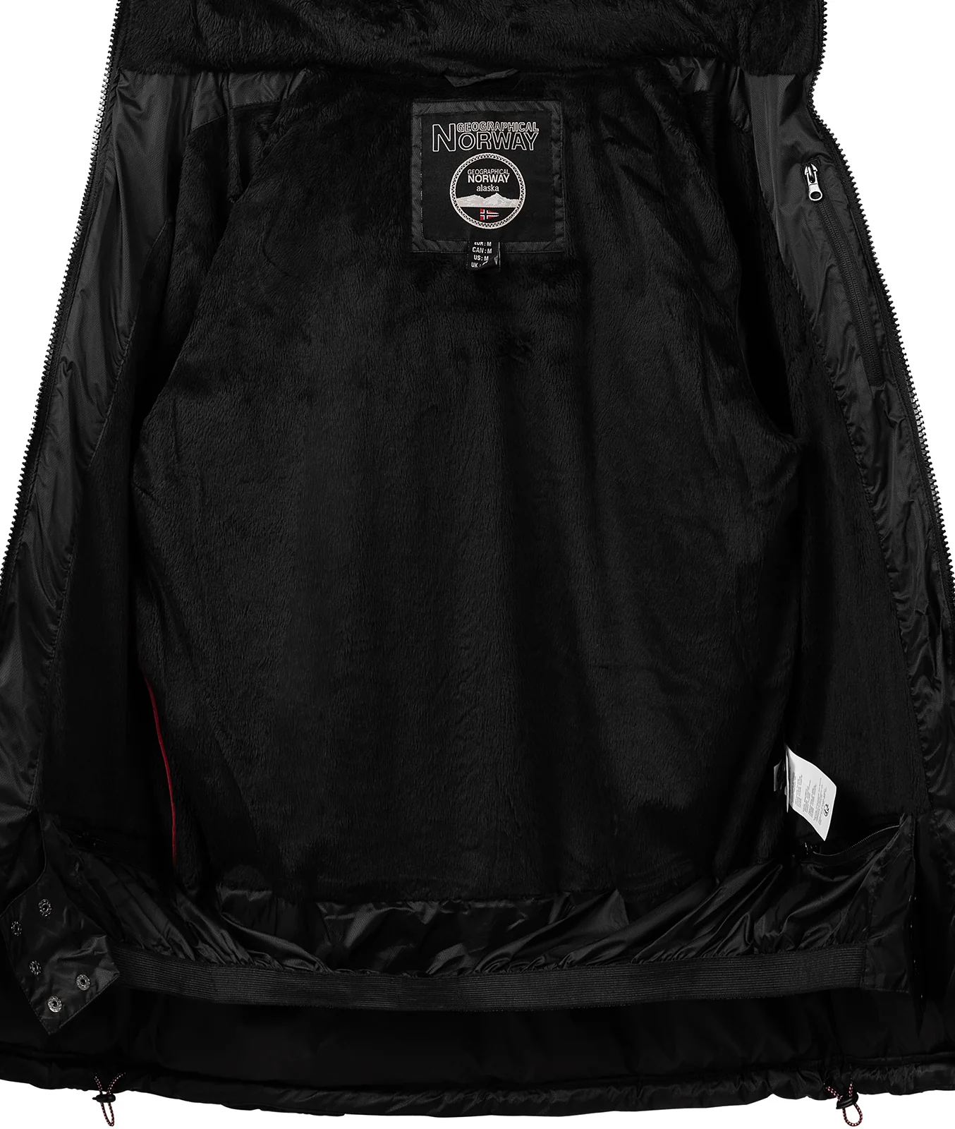 Geographical Norway Herren Winter Jacke mit Kunstfellkragen H-261 - Image 7