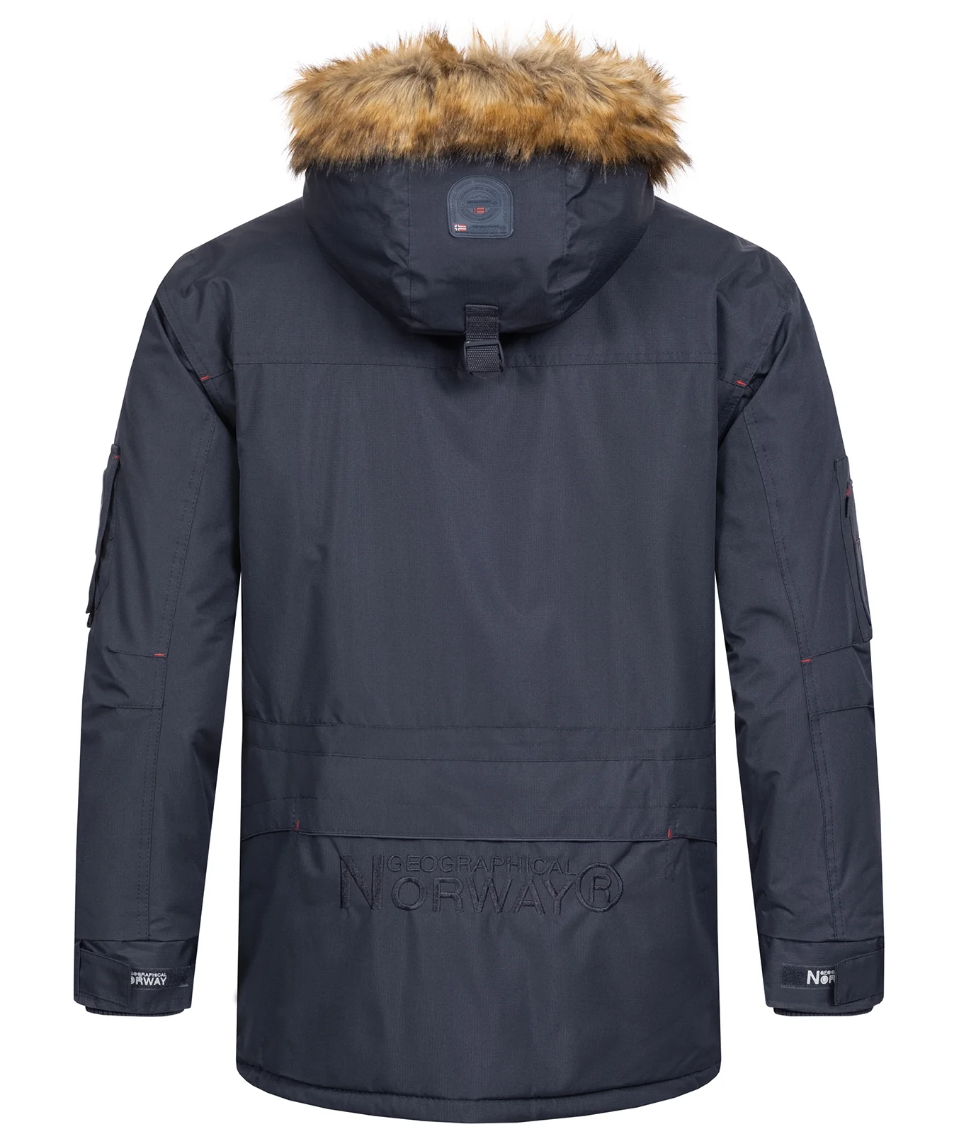 Geographical Norway Herren Winter Jacke Parka mit Kunstfell H-229 - Image 3