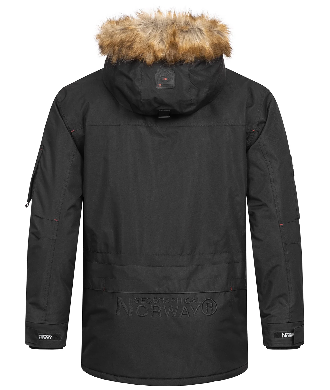 Geographical Norway Herren Winter Jacke Parka mit Kunstfell H-229 - Image 9