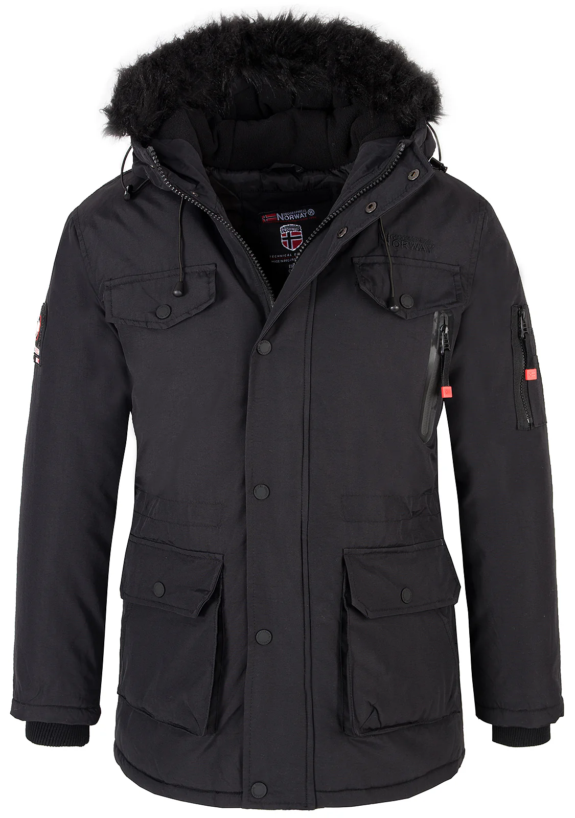Geographical Norway Kinder Winter Jacke Parka H-223K