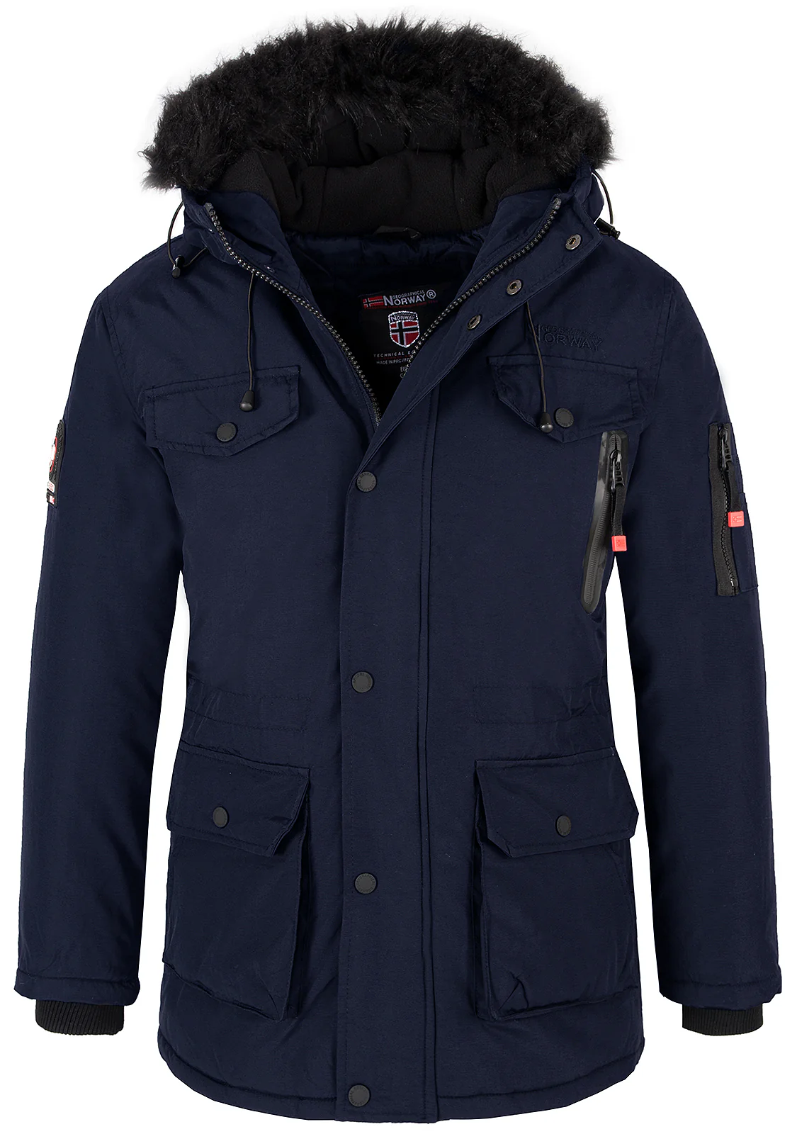 Geographical Norway Kinder Winter Jacke Parka H-223K - Image 4